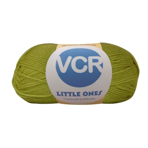 Image of VCR Olive Yellow Yarn, 100 Grams Hank, 190 Meters Length, Acrylic Ball for Crochet and Knitting, Soft Crosia Threads, Pack of 1 Yarn, Suitable for DIY Crafts
