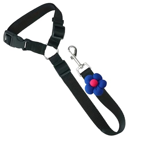 Zunishaone Cinturón de seguridad para perros para automóviles | Correa de seguridad retráctil para gatos, cinturón de seguridad para reposacabezas de coche | Para cachorros gatitos pequeños medianos