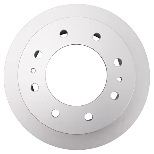 Image of TRQ Rear Brake Pad & Rotor Kit Compatible with 2011-2019 Chevrolet Suburban 3500 HD 2011-2019 GMC