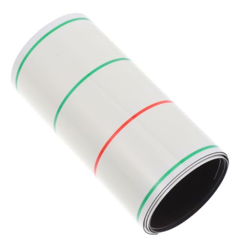 ELAYARD Pizarra Blanca Magnética con Tiras Rayadas para Escritura Inglés Borrado Seco Reutilizable Adhesiva para Frigorífico para Profesores y Escolar Casa y Aula