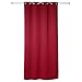 Produktbild Homemaison Ösenvorhang, Blickdicht, 135 x 240 cm, Rot, 2 Stück