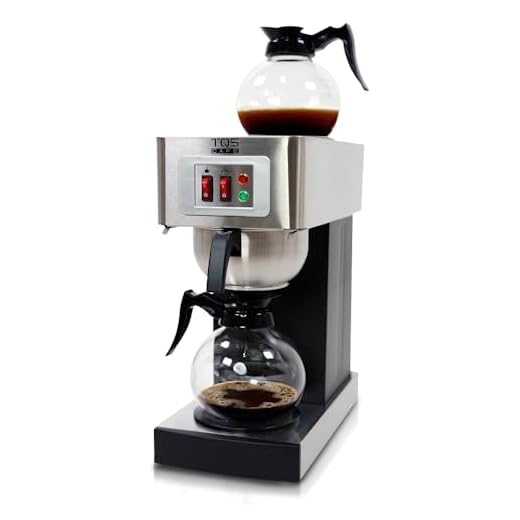 12-Cup Stainless Steel Coffee Maker for Offices
