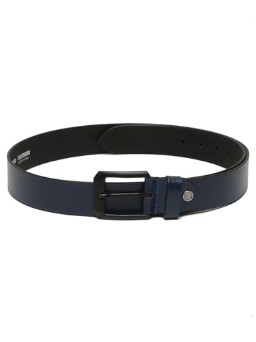 Image of TEAKWOOD LEATHERS Men's Casual Leather Belt, 6 Holes, Classic Buckle Lock Belts for Men | T BT EC 1