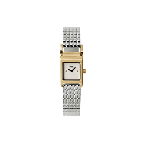 BREDA 'Revel' Gold and Stainless Steel Bracelet Watch, 18MM