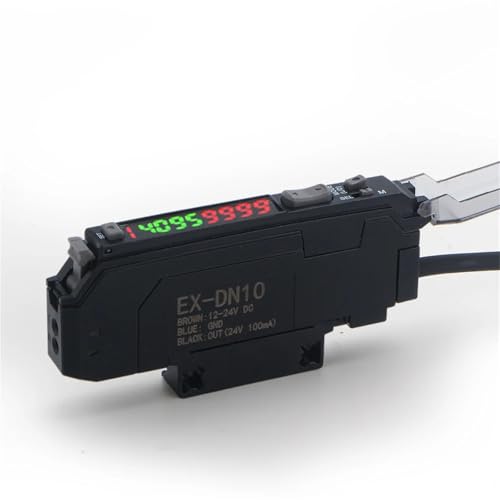 Amplificador de sensor de fibra óptica industrial para solucionar fallos de lectura en CC 4