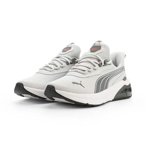 PUMA Men's Seeker Shoes, Cool Light Gray-Cool Dark Gray-for All Time Red SS26, 11.5