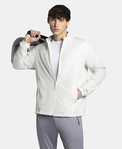Image of Jockey MV40 Men Microfiber Water Resistant Convertible Active Wear Hoodie Jacket