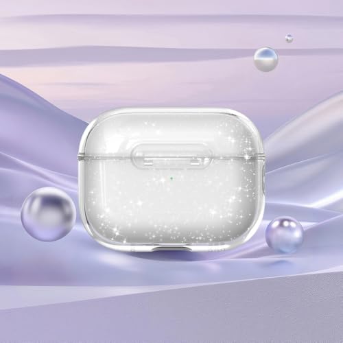 Funda para AirPods Pro 1 a prueba de golpes silicona dura rígida antigolpes brillante