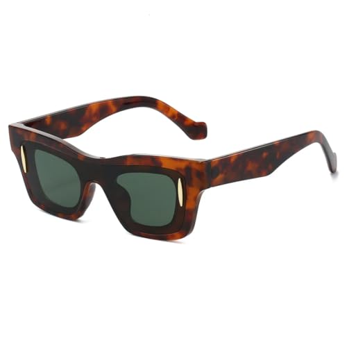 Lunettes de soleil rétro UV400 : protégez vos yeux des reflets avec style et rivets