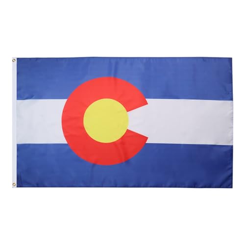BANDIERA COLORADO 90x60cm - BANDIERA STATO AMERICANO – USA - STATI UNITI 60 x 90 cm - AZ FLAG