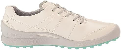 ECCO Women's Biom Hybrid Hydromax Water Resistant Golf Shoe, White/Concrete, 8-8.5 | Image 5