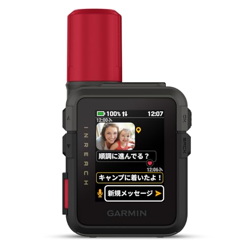 �K�[�~��(GARMIN)inReach Mini 3 Plus GPS�n���h�w���h �^�b�`�X�N���[�� �R���p�X �A�E�g�h�A �o�R �h�� �h�o�����ԃo�b�e���[