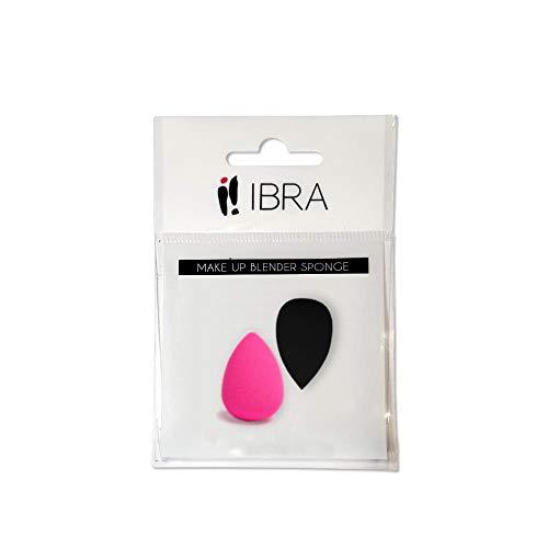 Éponge mélangeuse IBRA - Éponge cosmétique - Maquillage IBRA - Mixeur - Silicone - Transparent - Unité