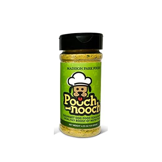 Pooch Nooch Gourmet Dog Food Topper Premium Nutritional Yeast Flakes Healthy Flavor 4 Picky Eaters and All Dogs - Vet Approved Human Grade Natural Ingredients, 4.25 Ounce Shaker Jar (60 Servings)