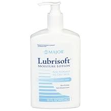 Major Lubrisoft Moisture Lotion - for Normal to Dry Skin - Non-Greasy Rich Moisturizers - Fragrance-Free - 16 Fl Oz
