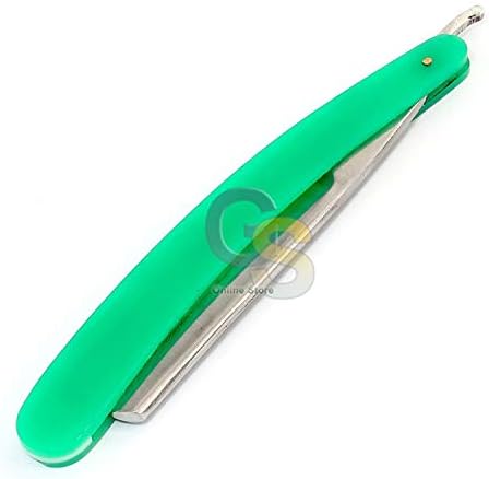 G.S GREEN STRAIGHT RAZOR FIRST QUALITY CARBON STEEL