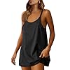 ANRABESS Women Athletic Dress Summer Tennis Workout Active Sports Mini Romper Dress Built in Shorts Travel Vacation Clothes