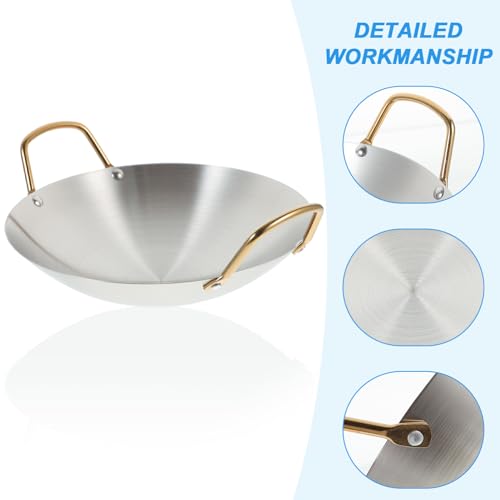 Wok de acero inoxidable con doble asa Cabilock miniatura 7