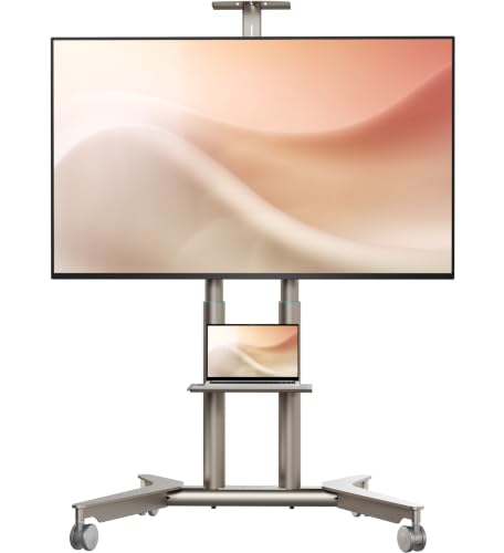 ONKRON Support TV roulettes 32-75 Pouces, 50 kg, Max VESA 600x400, TS1571-C