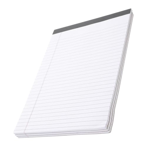 FOYTOKI 3個加厚横線拍紙本冊 携帯便利な罫線付きメモパッド 学生 向け手帳