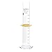 Measuring Cylinder, 500ml - Class A, ASTM - Blue, 5ml Graduations - Borosilicate Glass - Eisco Labs