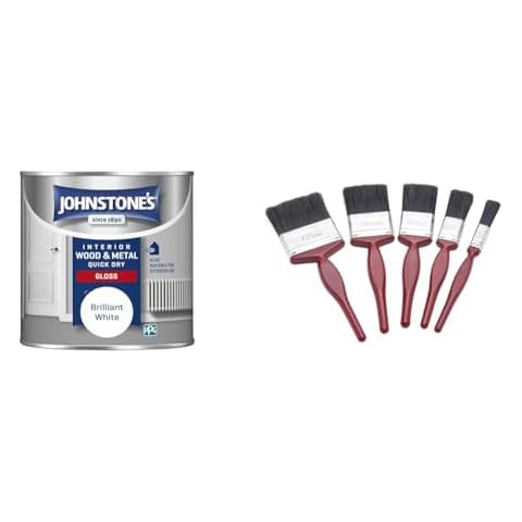 Johnstone's Quick Dry Gloss and Paint Brush Set Cover