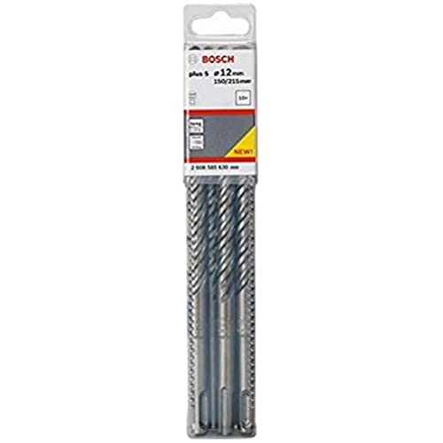 Bosch 2 608 585 630 - Pack de 10 brocas para martillos perforadores SDS-plus-5 (12 x 150 x 215 mm)
