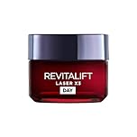 L’Oréal Paris Laser Renew Triple Action Anti-Ageing, Skin Retightening Day Cream, Visibly Reduce Wrinkles & Fine Lines; Moisturises, Firms & Brightens Skin; Retinol, Hyaluronic Acid & Vitamin C, 50ml