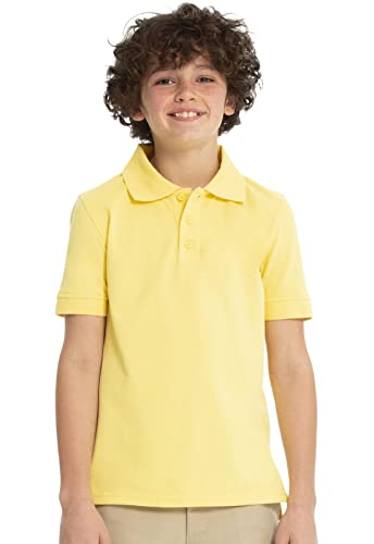 Image of Classroom Girls' Short SLV Pique Polo