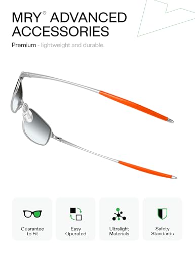 Image of Mryok Replacement Earsocks for Oakley Square Wire 2 (2014) Sunglasses - Options