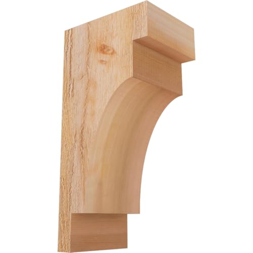 Ménsula mediterráneo de madera para ocultar juntas de vigas COR04 2
