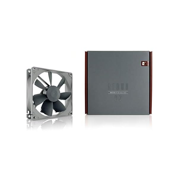 Noctua NF-B9 redux-1600 - Ventilador de PC, 9,2 cm, Negro, Gris, 1,32W, 0,11A) - Image 4