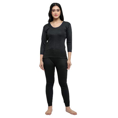 SunFace Women's Winter Care Body Warmer (Black, Medium)