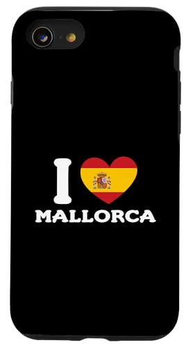 I Love Palma De Mallorca �X�y�C�� �n�[�g �X�y�C������ �X�}�z�P�[�X iPhone SE (2020) / 7 / 8 �p