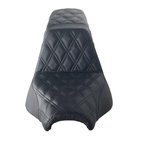 Accessoires de moto Softail Fat Bob avec siège à points noirs