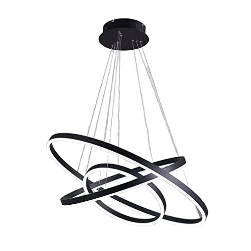 Suspension LED à intensité variable luminaire intérieur noir