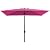 JEAREY 10ft Patio Umbrella Outdoor Umbrella with Auto Tilt Crank System, Market Table Umbrella 8 Sturdy Ribs UV Protection for Pool Deck Garden Backyard, Fade-Resistant Olefin Canopy (Black)