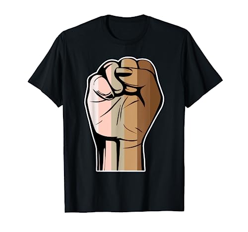 Black History Equality Power Fist African American Gifts T-Shirt