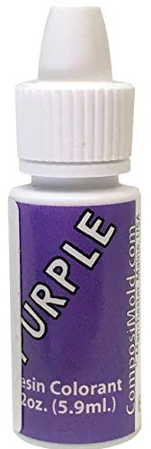 Purple Epoxy Pigment (Colorant, Dye, Tint) 6cc (0.2 oz.)