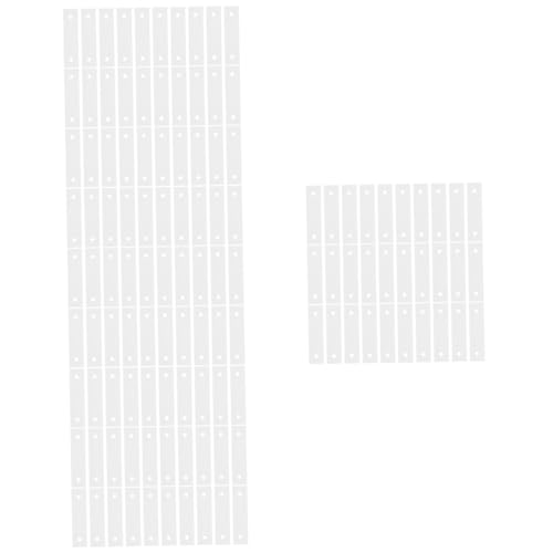 COLLBATH 4sets Disposable Optical Paper Chin Rest Paper Roll Equipment Rest Comfortable 350pcs*4