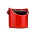Dreamfarm Grindenstein - Coffee Grind Knock Box and Espresso Dump Bin (Red)