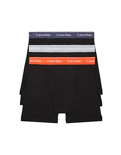 Image of White Solid Mid Rise Trunks - Pack of 3
