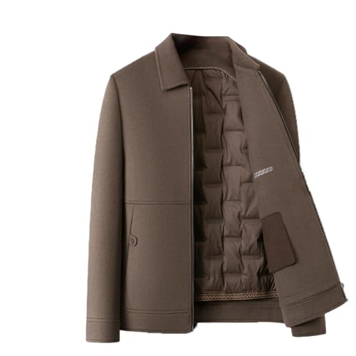 Chaqueta gruesa para hombre de abrigo invierno con forro de lana
