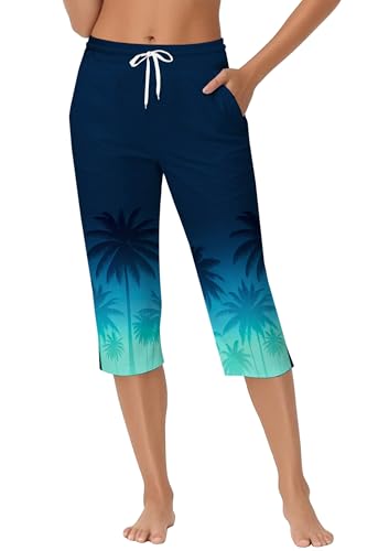 Deerose Women Capris Pants Quick Dry Beach Swimming Pants with Pockets4