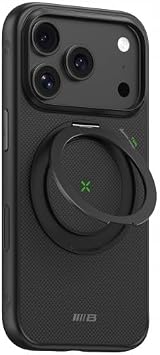 Mr. Gorilla iPhone 17 Pro Max Uyumlu Destekli Armor Aramid Fiber 360  Standl  K l f