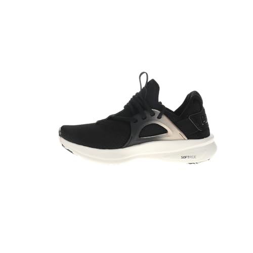PUMA Kids Girls Softride Enzo Evo Molten Metal Running Sneakers Shoes - Black - Size 4.5 M3