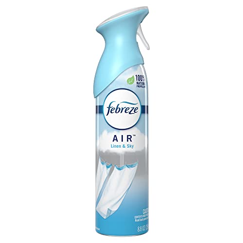 Image of Febreze Odor-Fighting Air Fresheners, Linen Sky, 8.8 Oz, Carton Of 6 Fresheners