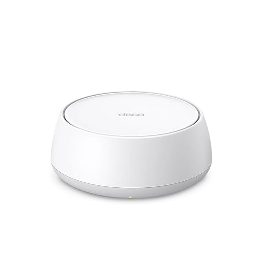 TP-Link Deco BE25 Dual-Band BE5000 WiFi 7 Mesh Wi-Fi Router | 4-Stream, 240 Mhz Channels | Covers up to 2,600 Sq.Ft | 2X 2.5G Ports Wired Backhaul | VPN, MLO, HomeShield, Free Expert Help, 1-Pack