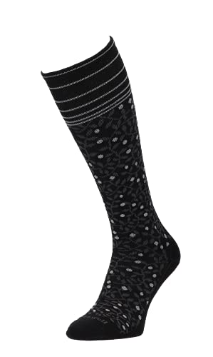 Sockwell Womens New Leaf Firm Graduated Compression Socks (preto, S/M)