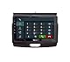 Autoradio für Den Schwarzen Ford Ranger Mit LCD-Monitor Android GPS Bluetooth WiFi USB DAB+ Touchscreen 9 8core Carplay AndroidAuto